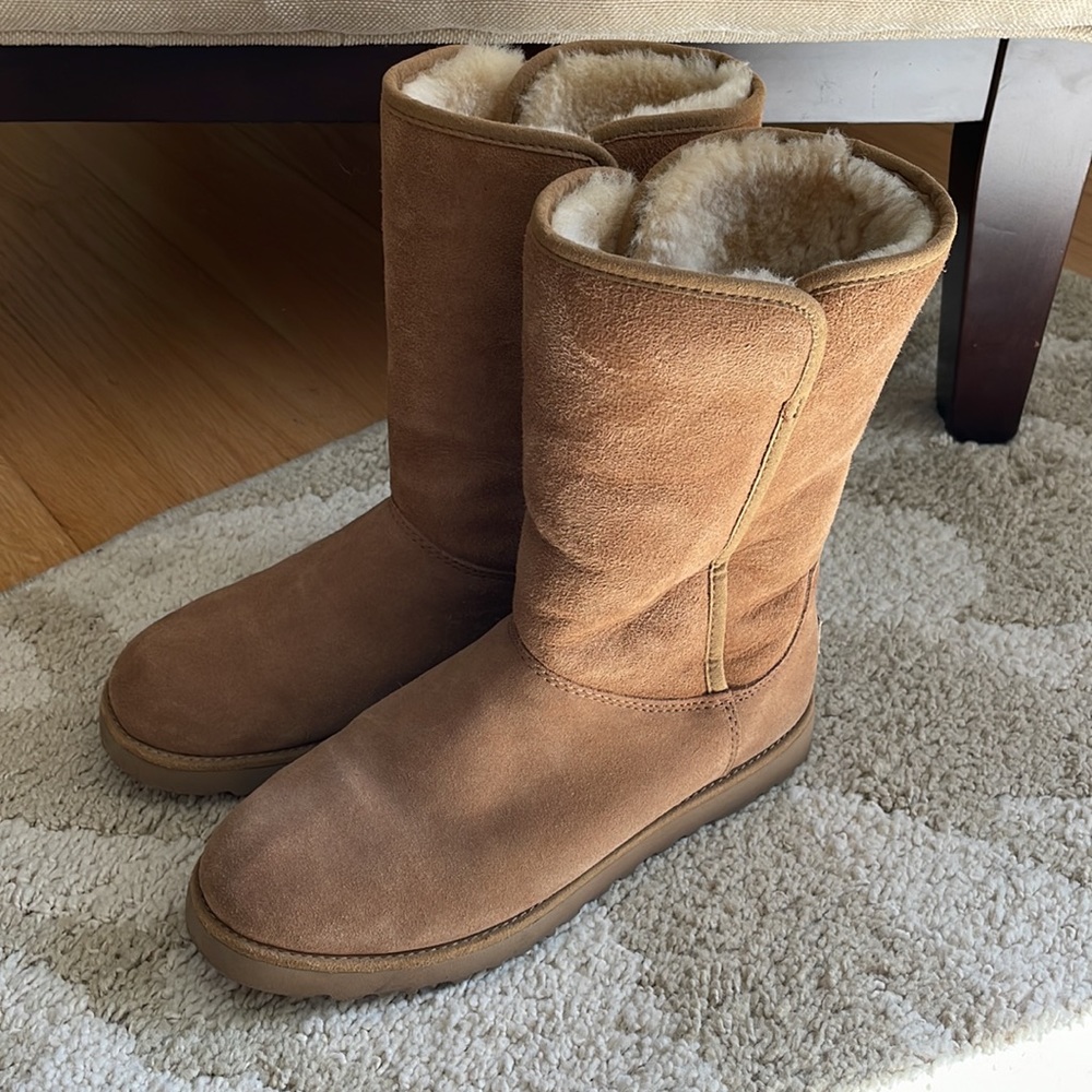 Women’s Ugg Skinny Boots Size 6 Chestnut - Picture 6 of 8